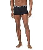 Emporio Armani Men's 2-Pack Bold Monogram Trunks, Schwarz, M