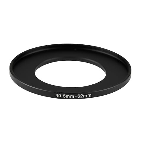 Image of 40.5-62mm Step-Up Ring Adapter, 40.5mm to 62mm Step Up Filter Ring for 40.5mm Lens Install 62mm ND CPL UV Camera Lens Filter(40.5mm-62mm)