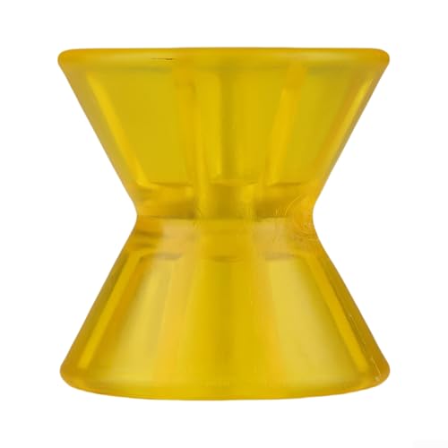 Soporte de rodillo de arco de PVC de grado marino para yate y lancha, compatible con remolques de bote con eje de 14 mm, diseñado para un movimiento suave del barco