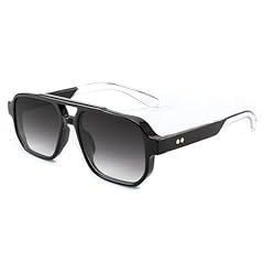 Black Frame Transparent Temple