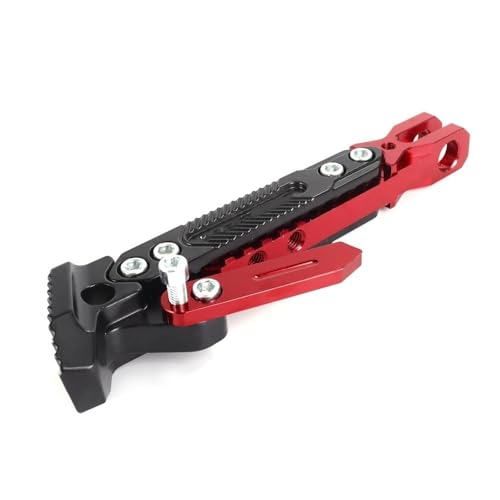 Béquille latérale moto avec levage robuste et cadre de grue stable pour stationnement