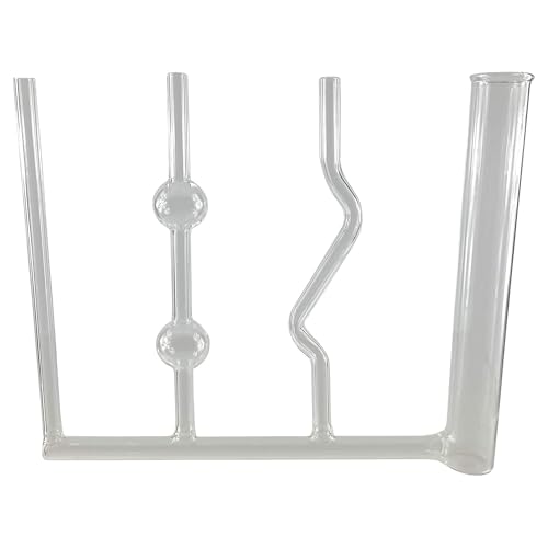 GSC International 502-1 Equilibrium Apparatus with Standard Tubes – One Piece Borosilicate Glass Manifold Demonstration for Atmospheric Pressure and Fluid Equilibrium in Physics and STEM Classrooms