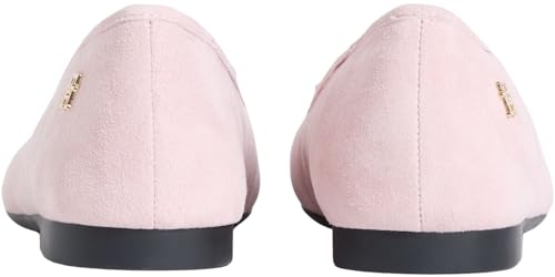 Tommy Hilfiger Damen Ballerinas aus Leder, Rosa (Foggy Pink), 38 – Ansicht 3