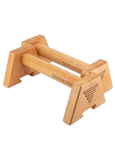 GORNATION® Parallettes di Legno Extended | Leggere...