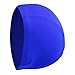 Swim Caps for Women Men High Elasticity Swimming Caps omfortable Swim Hats Keeps Hair Clean Breathable Fit Both Long Hair Short Hair(Blue)