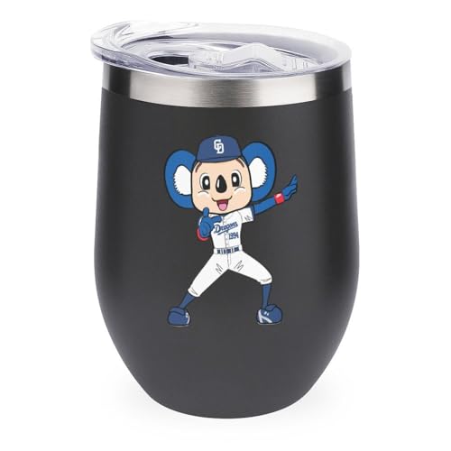 ワインタンブラー 中日ドラゴンズ 野球応援 卵殻カップ タンブラー 350ml U字型 コーヒーカップ 蓋付き ステンレス製 魔法瓶 保冷 保温 水筒 直飲み 応援グッズ プレゼント