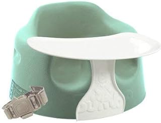 バンボBumboベビーソファ プレートレイセット|専用腰ベルト付き (ヘムロックグリーン)