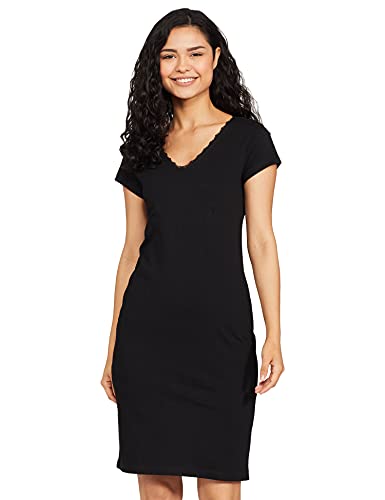 Image of Amazon Brand - Symbol Women's Cotton Knee Length Regular Fit Nighty