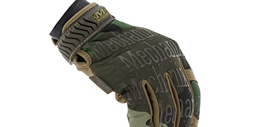 Image of Mechanix Wear - Original Woodland Camo Tactical Gloves (Small, Camouflage)