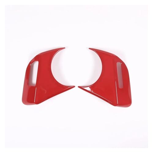 Marco decorativo de cristal para Eclipse 2006-2011: personaliza tu interior LHD en rojo
