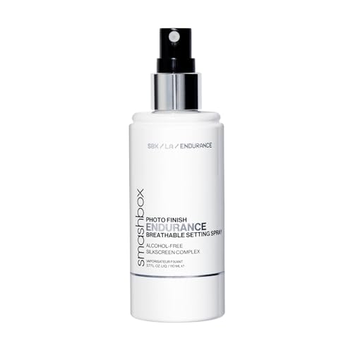 Smashbox Photo Finish Endurance Breathable Setting Spray | Lightweight, Long-Lasting, Hydrating Setting Spray | Locks in Makeup + Breathable Barrier That Strengthens Skin