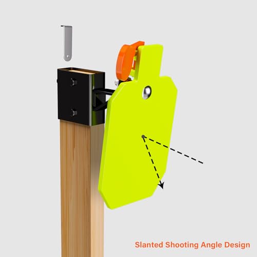 Image of Highwild AR500 Steel Hostage Reactive Shooting Target - 3 /8 inch Thick with 2x4 Target Stand