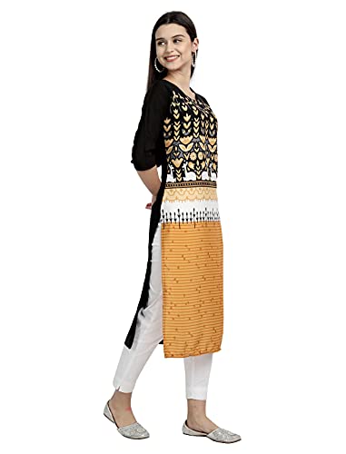 Image of Women's Crepe Regular Kurta
