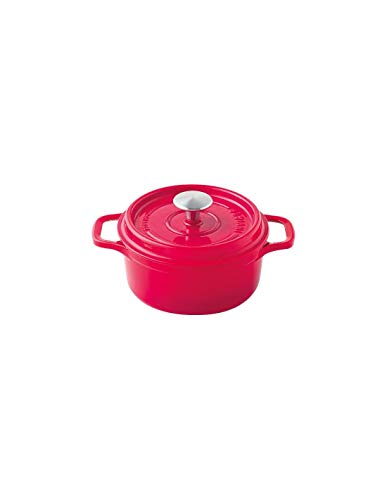 Invicta - Cocotte Ronde en Fonte émaillée 24 cm Rubis