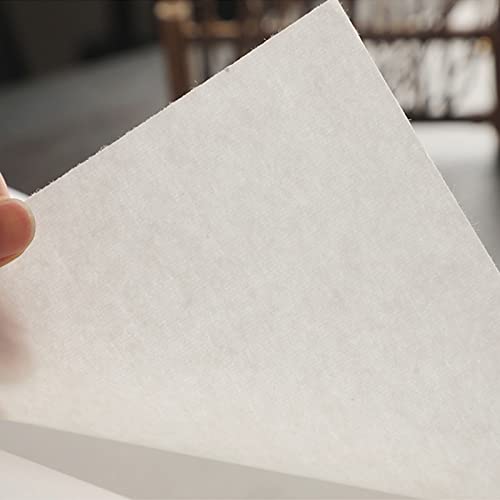 MEGREZ Pacote de rolo Xuan papel espesso caligrafia Xuan papel Sumi para prática chinês japonês, 35
