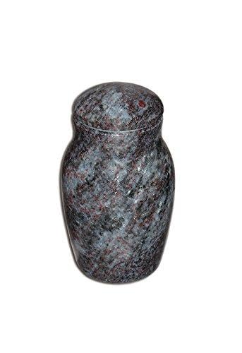 Petite urne funéraire en granit vase pour garder le souvenir de vos proches près du cœur