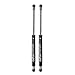 Qty(2) BOXI Rear Trunk Gas Charged Lift Supports Struts Shocks Spring Fit for Lexus SC430 2000 2001 2002 2003 2004 2005 2006 2007 2008 2009 2010 Base Convertible Trunk Without Spoiler 6423 6453024052