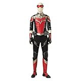 Adult Men Falcon Costume Halloween Sam Wilson Captain Cosplay Outfit with Eyemask