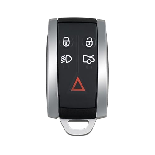 Llave coche Jaguar XF XK XJ8 mando a distancia para acceder sin llave con KR55WK49244 de 5 botones