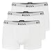Produktbild BOSS Herren Trunks Power Boxer Unterhosen Cotton Stretch 3er Pack, Farbe:Weiß, Wäschegröße:XL, Artikel:-100 White