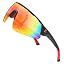Solar Flare Red — Orange Mirror / Black-red Frame