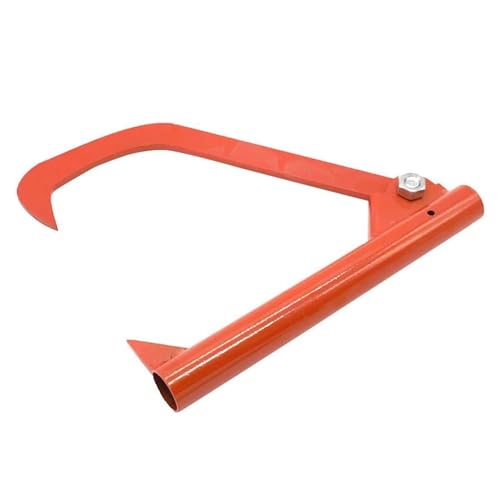 Protokollheber | Heavy Duty Stahl Block Jack | Timsbuchse aus Edelstahl. Timber -Haken -Holzrollen -Werkzeug zum Rollen, Schneiden, Protokollieren, Brennholzheben, Holzbearbeitungs -Baumpfleger -