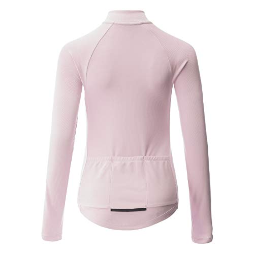 CATENA Radtrikot Damen Langarm Fahrradtrikot Moutainbike Tops Fahrradshirt Bikeshirts MTB Rennrad Radsport Bekleidung Atmungsaktiv Schnell Trocknend Einfarbig Cycling Jersey für Frauen, XS-XL - Image 3