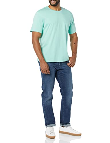 Image of Amazon Essentials Men's Short-Sleeve Crewneck Pocket T-Shirts, Pack of 2