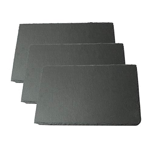Lonovel Slate Cheese Board Natural Slate Cheese Plates for Kitchen Dining,Parties,Entertaining,8