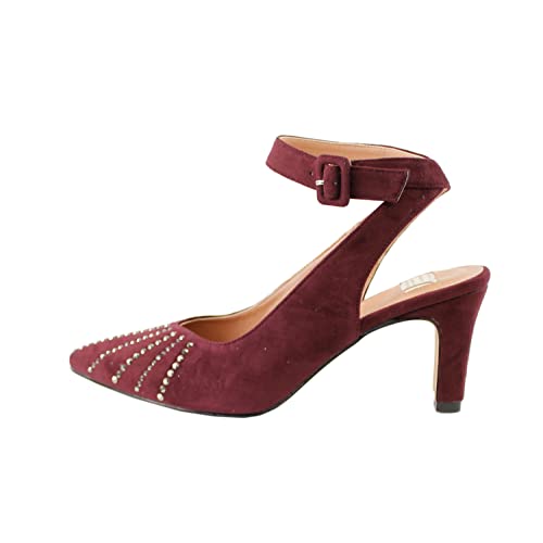 Eferri Anastasia, Chaussures à Talons Hauts. Femme, Bordeaux, 41 EU