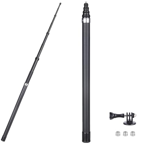 ARTCISE 300cm Kohlefaser Selfie Stick, SS300 Long Kohlefaser Selfie Stick Verlängerungsstange Stange Einbeinstativ für Action Kamera für GoPro Hero für GoPro Für DJI Osmo Action Für Kamera ARTCISE 300cm Kohlefaser Selfie Stick, SS300 Long Kohlefaser Selfie Stick Verlängerungsstange Stange Einbeinstativ für Action Kamera für GoPro Hero für GoPro Für DJI Osmo Action Für Kamera
