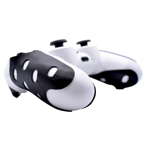 Setex PS4 Controller Griffe (Farbe - Schwarz) - Anti-Rutsch mikrostrukturierte Griffe - (1 Set für Playstation 4) - 1 mm nur Griffe - Image 4
