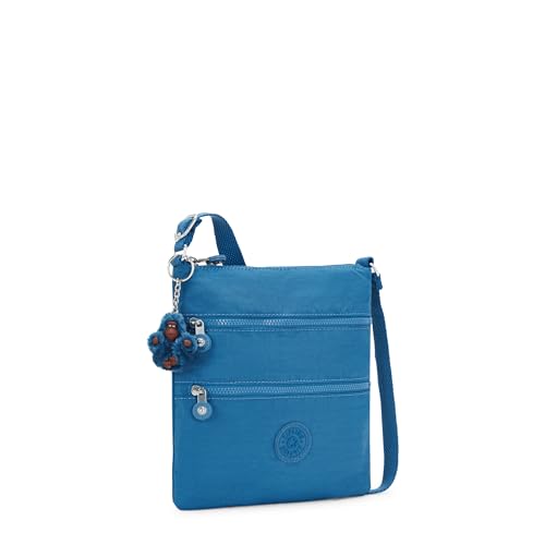 Image of Kipling Women's Abanu Medium Crossbody Bag, Lightweight, Adjustable Nylon Waist Pack with Multi-Compartment Zip Pockets