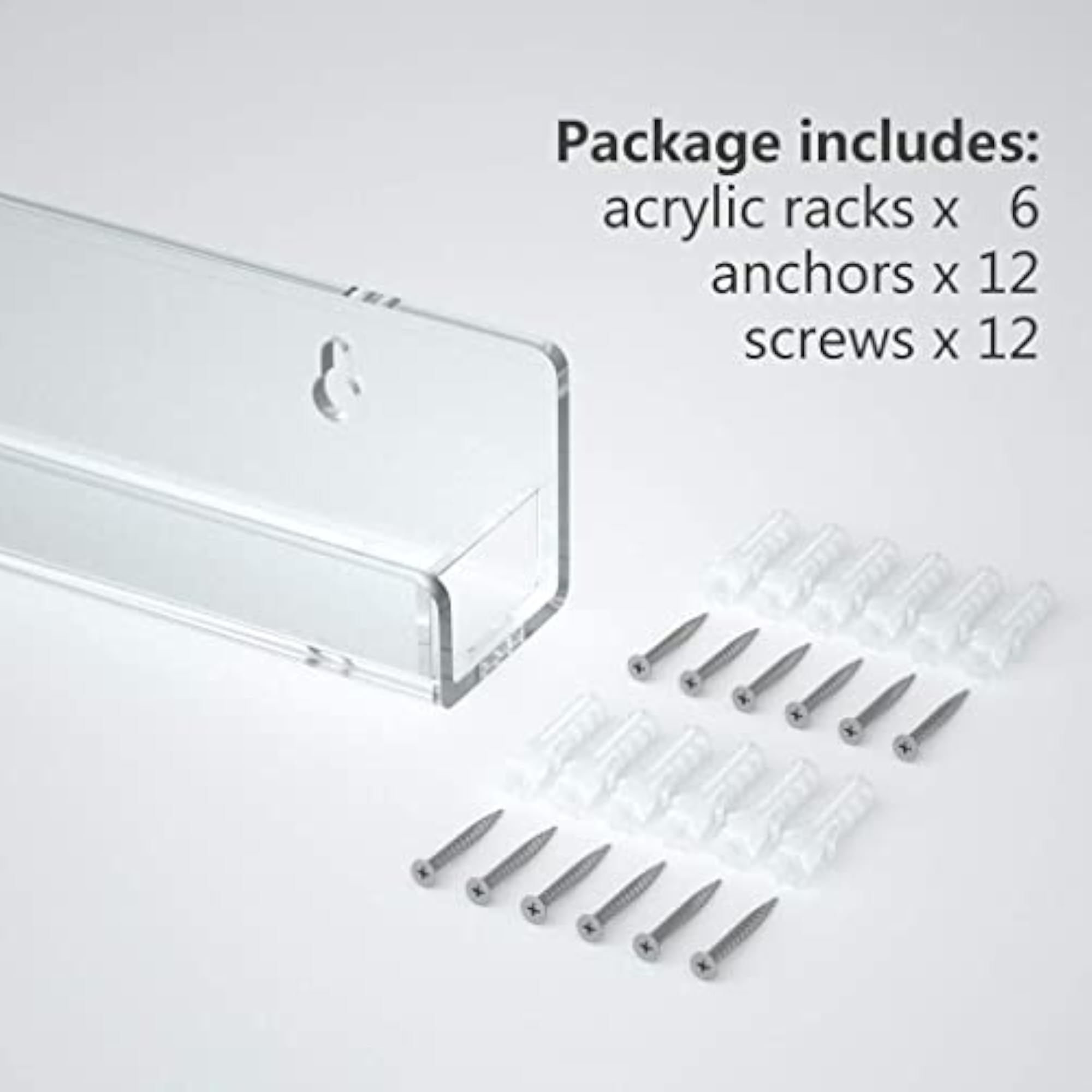 Nail Polish Storage Organizer Wall Rack Display Stand