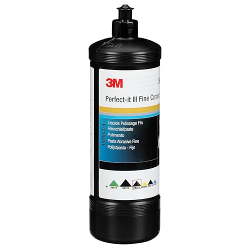 3M Feinschleifpaste Perfect-it III , Polierpaste zur Entfernung von feinen Lack-Kratzern im...