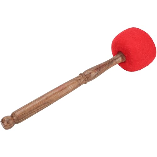 Baqueta de goma para cuencos y gongs madera 11.42 in miniatura 1