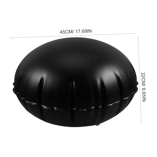Coussin rond portable de voyage gonflable contre le mal de cou