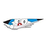 Doraemon Anime Vinyl Decal Sticker UV & Water Proof Water Bottle Bumper Window Laptop Gift in USA Made 4'