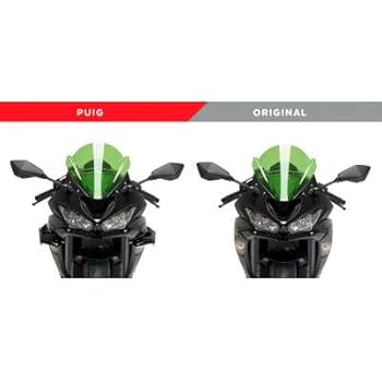 Amazon.com: Puig Downforce Spoilers FORKAWASAKI ZX-6R 18-20