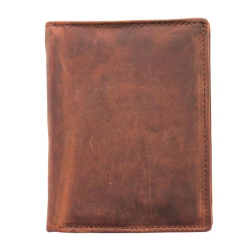 Hot Leathers Bifold Leather Wallet with RFID WLD1032-4