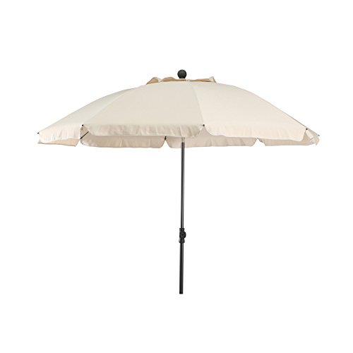 Siena Garden 271422 - Sombrilla para Patio (poliéster), Color Natural, Alrededor de 200 cm Cover