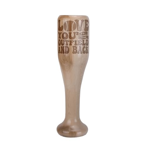 DUGOUT MUGS Wined Up| Baseball Bat Wine Glass, Double