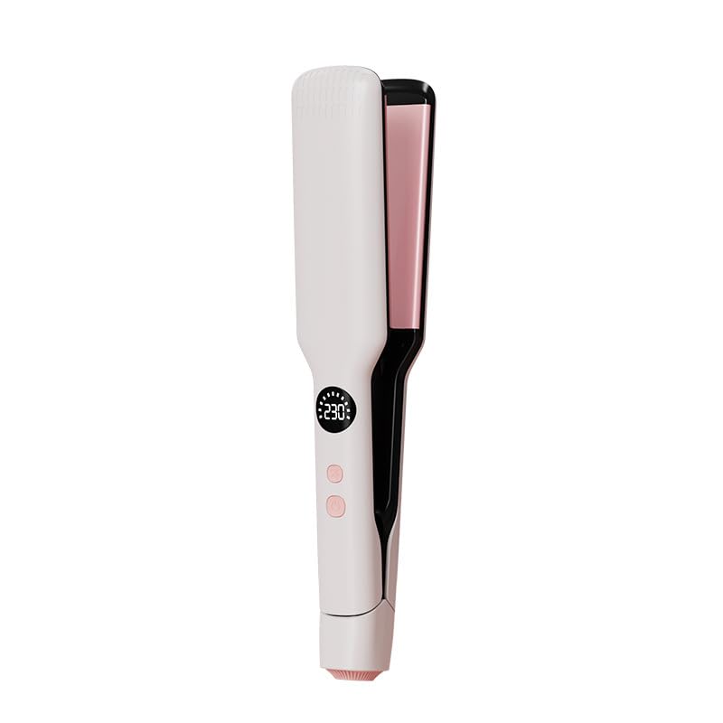 Plancha de Pelo Profesional ELOVA de 2 Pulgadas para Cabello Grueso