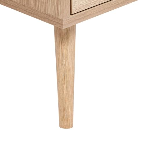 5 five simply smart 5Five - Escritorio ABANA Beige - 120x48x75cm - Mobiliario Funcional para Dormitorio, Oficina y salón, Elegante y práctico - imagen 5