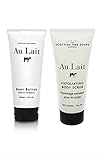 Generic Au Lait Body Scrub and Body Butter Set, Exfoliating, Whole Body, 14 Fl Oz Each