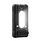 Solar-Ladegerät, wasserdicht, 20.000 mAh, Powerbank mit Kurbel und Solarenergie, für Tablet...