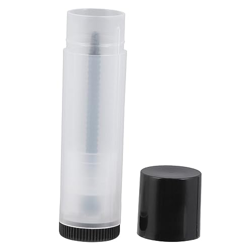 minkissy 3 Series Tubo De Lápiz Labial Rociar Bomba Boquillas Tubo De Brillo Labial Salsa Embudo Tapas Botellas Brillo De Labios Tubos De Brillo Bálsamo Equipo Black El Plastico 20 Piezas*3