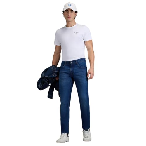 Image of Pepe Jeans Men's Jeans | Slim Fit | Mid Rise | Stretchable