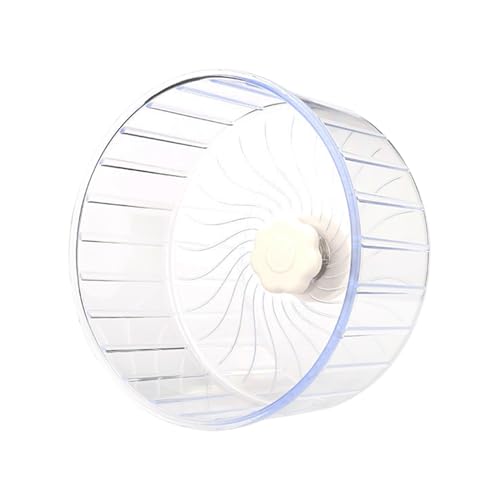 zjhukfmc ハムスター 回し車,静音 で 騒音 の 少ない ダブル ベアリング ケージ スピナー - 小型ペット ハムスター フィットネス ホイール | マウス シリアン ドワーフ 動物 用 ケージ アクセサリー