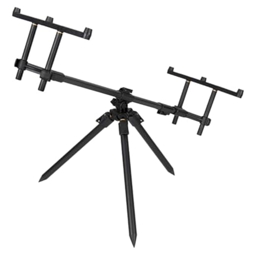 Fox EOS 2 & 3 Rod Tri-Pod - Rutenhalter, Rutenhalterung, Rutenauflage, Halterung für Angelruten, Dreibein